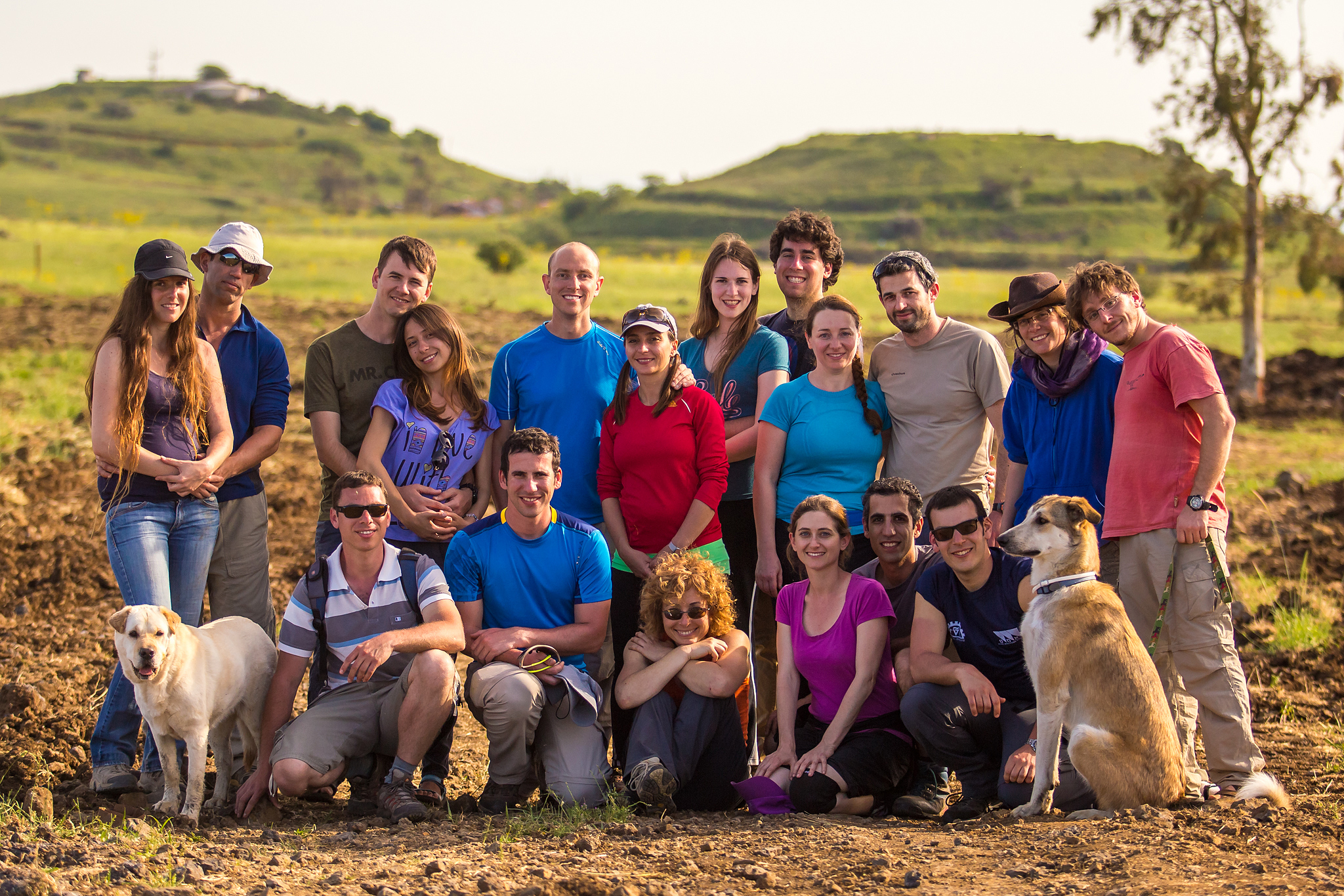 Group trip to Golan Trail, April 2014