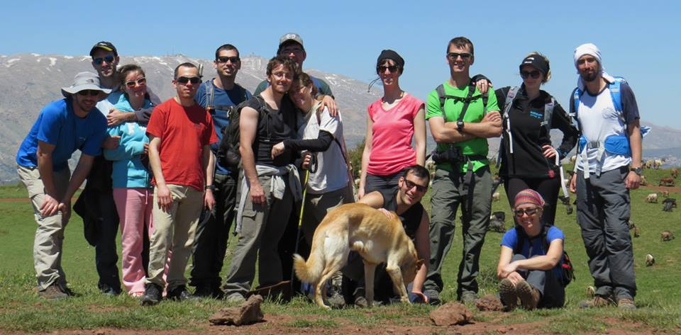 Group trip to Golan Trail